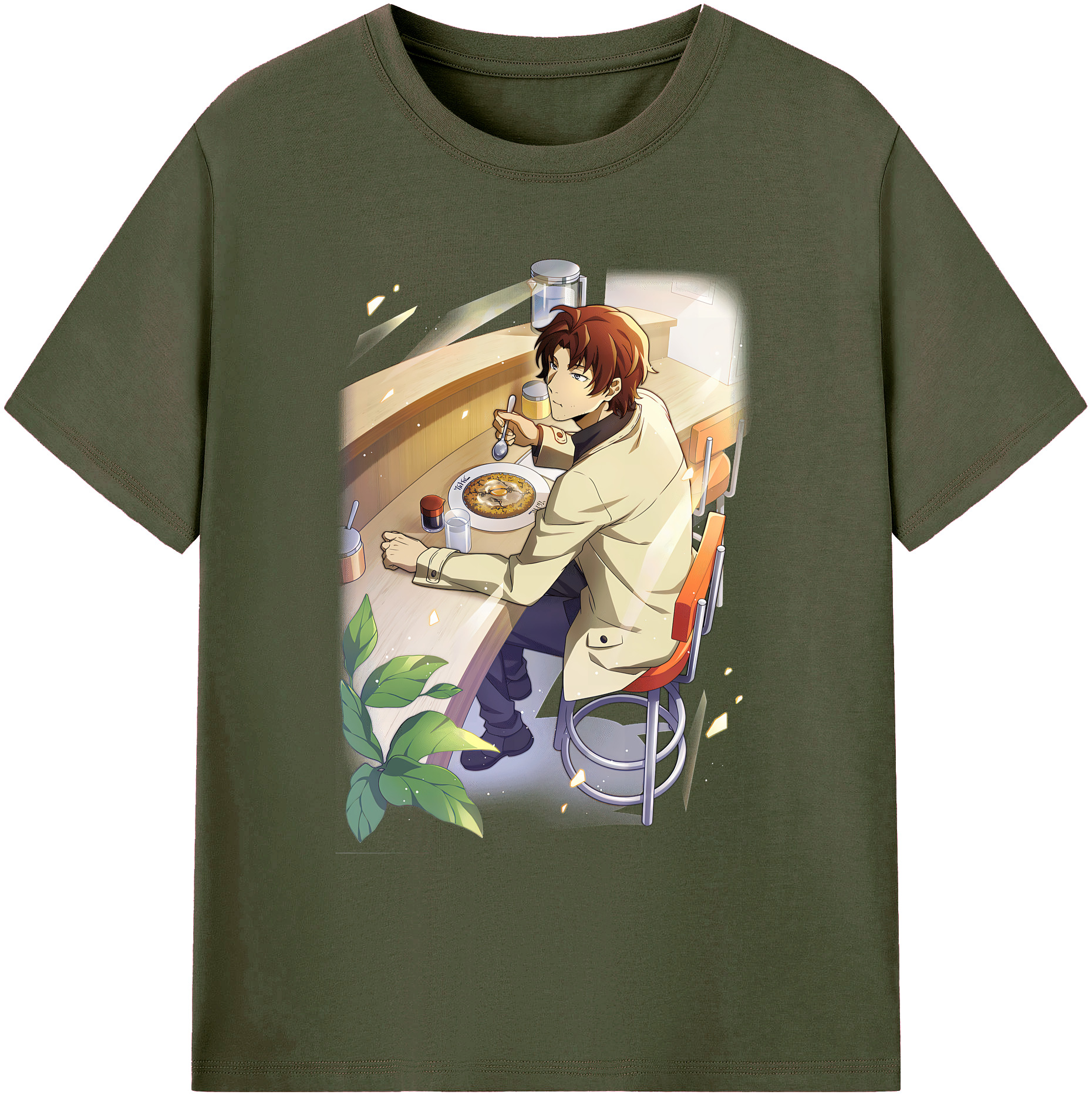 （画像用） 文豪ストレイドッグス Bungo Stray Dogs 綿100％ メンズ半袖Tシャツ｜肌触りやわらか＆通気性
